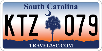 SC license plate KTZ079