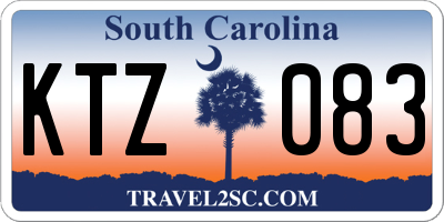 SC license plate KTZ083