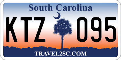 SC license plate KTZ095