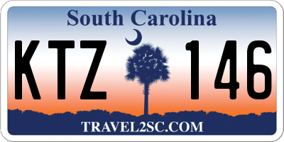 SC license plate KTZ146