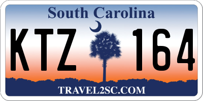SC license plate KTZ164