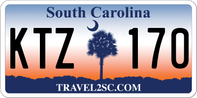 SC license plate KTZ170