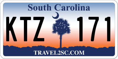 SC license plate KTZ171