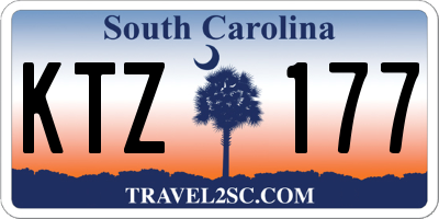 SC license plate KTZ177