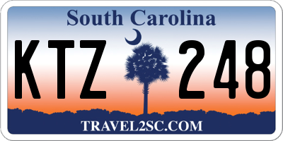 SC license plate KTZ248