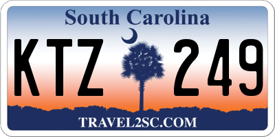 SC license plate KTZ249