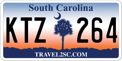 SC license plate KTZ264