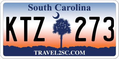 SC license plate KTZ273