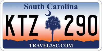 SC license plate KTZ290