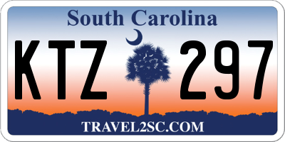 SC license plate KTZ297