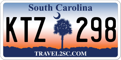 SC license plate KTZ298