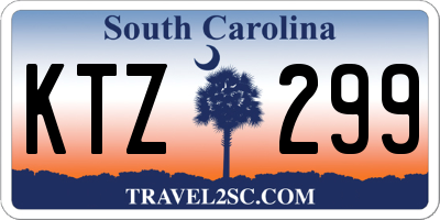 SC license plate KTZ299