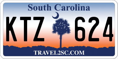SC license plate KTZ624