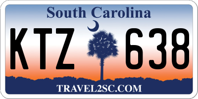 SC license plate KTZ638