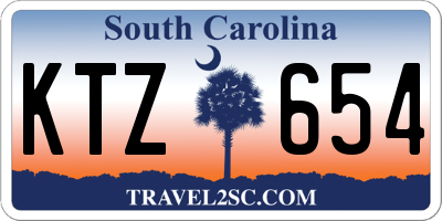 SC license plate KTZ654