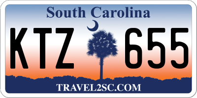 SC license plate KTZ655
