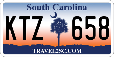 SC license plate KTZ658