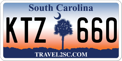 SC license plate KTZ660