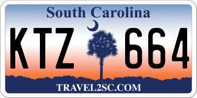 SC license plate KTZ664