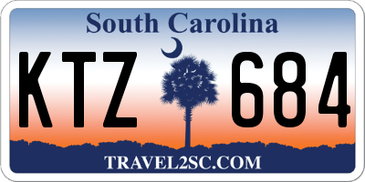 SC license plate KTZ684