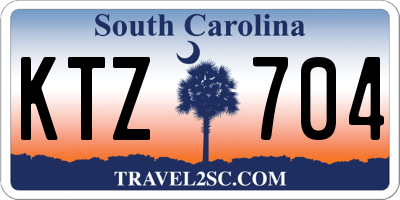 SC license plate KTZ704