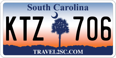 SC license plate KTZ706
