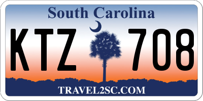 SC license plate KTZ708