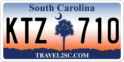 SC license plate KTZ710