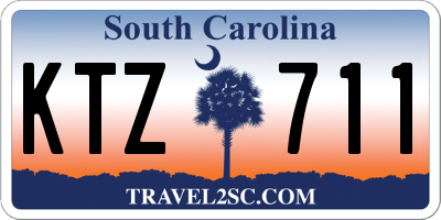 SC license plate KTZ711