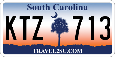 SC license plate KTZ713