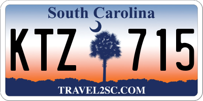 SC license plate KTZ715