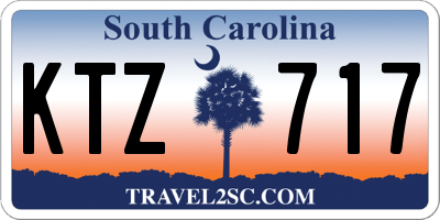 SC license plate KTZ717