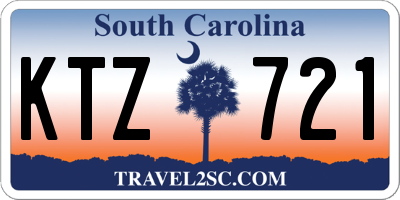 SC license plate KTZ721