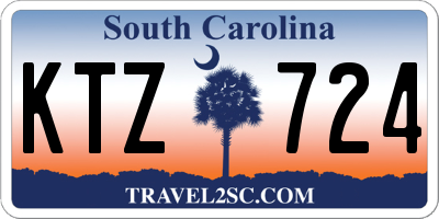 SC license plate KTZ724