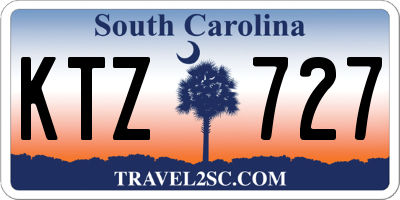 SC license plate KTZ727