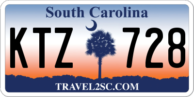 SC license plate KTZ728