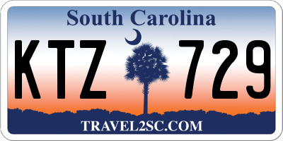 SC license plate KTZ729