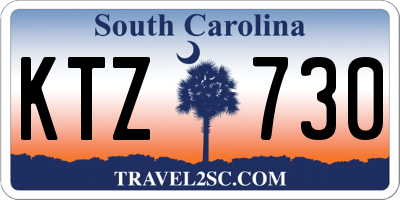 SC license plate KTZ730