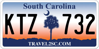 SC license plate KTZ732