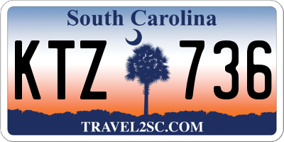 SC license plate KTZ736
