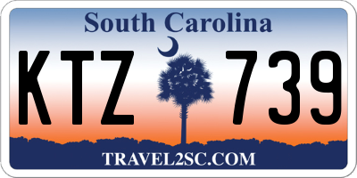 SC license plate KTZ739