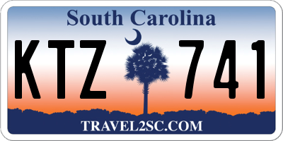 SC license plate KTZ741