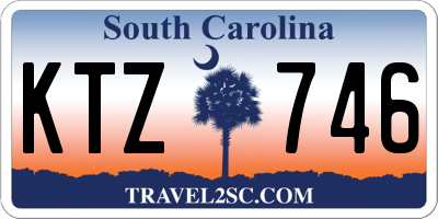 SC license plate KTZ746