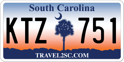 SC license plate KTZ751
