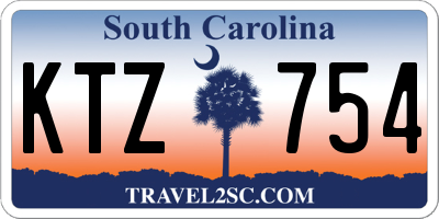SC license plate KTZ754