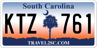SC license plate KTZ761