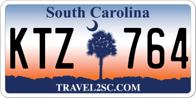 SC license plate KTZ764