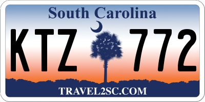 SC license plate KTZ772