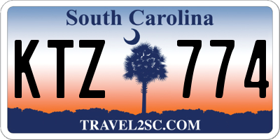 SC license plate KTZ774