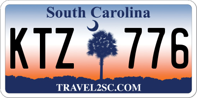 SC license plate KTZ776